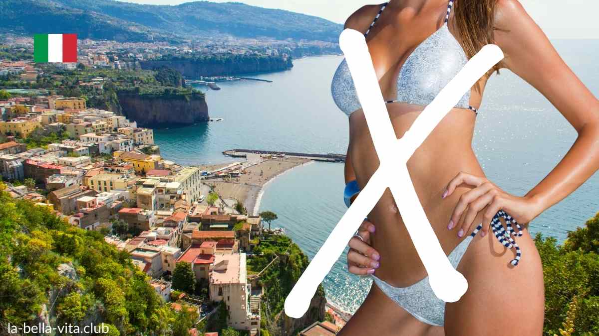 titel bikini förbud sorrento