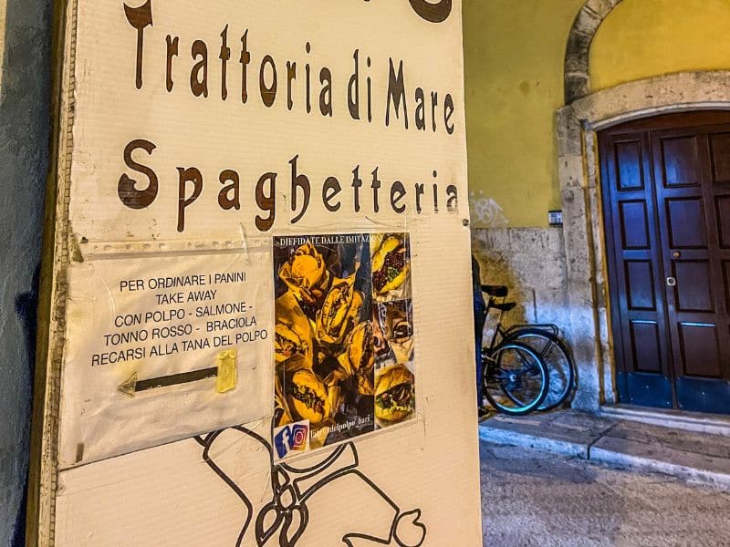 La cosa principale è il mare di Bari!