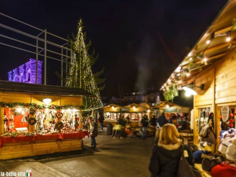 Jarmark bożonarodzeniowy w Aoście