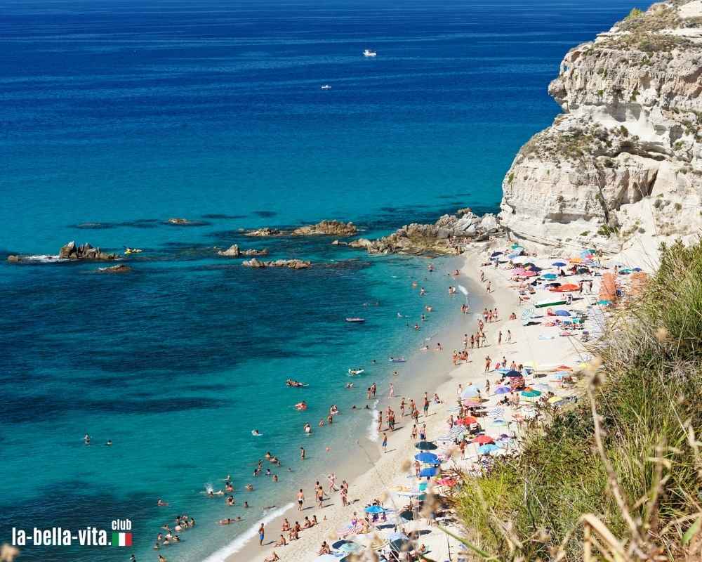 Baia di Riaci, Santa Domenica di Ricadi, frazione di Vibo Valentia, Calabria, Italia, Europa