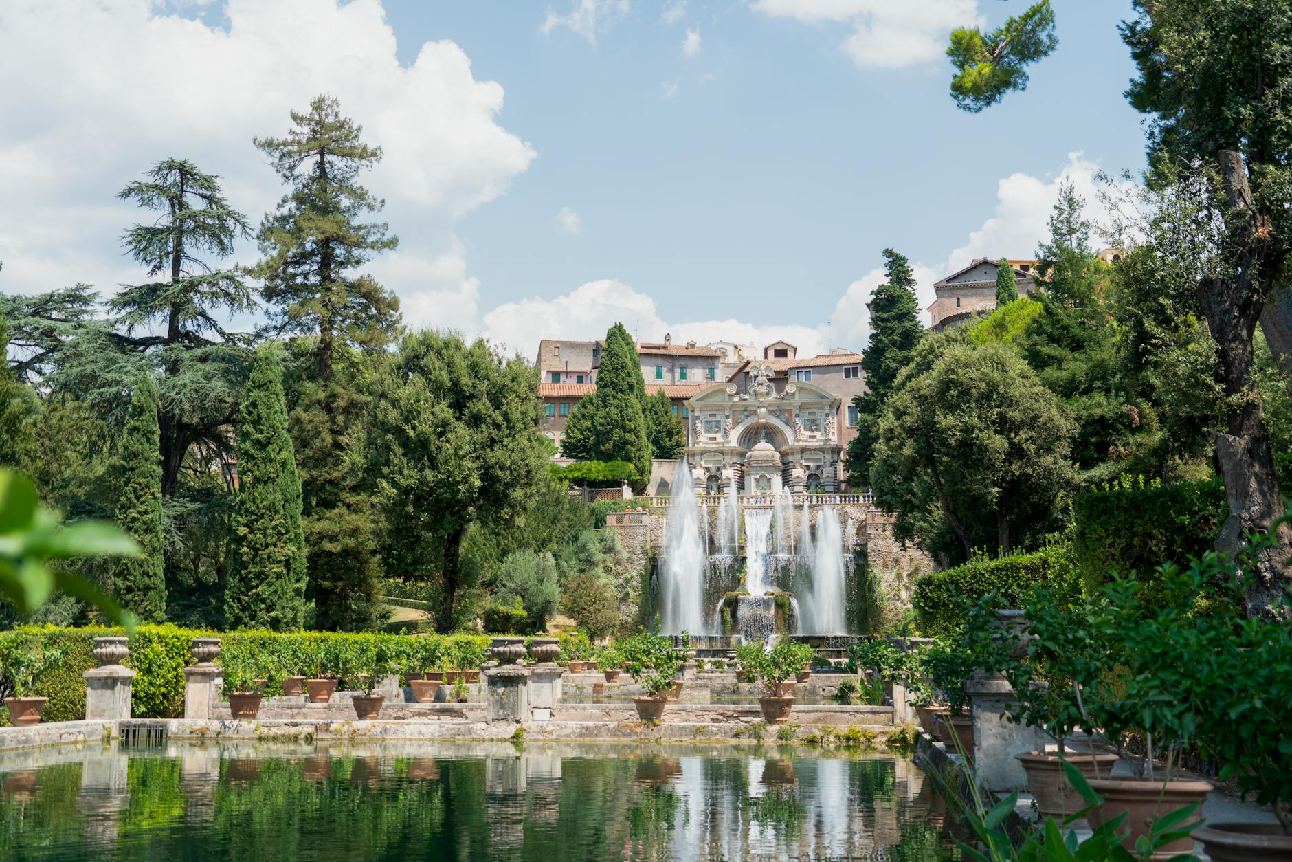 villa deste i tivoli italien