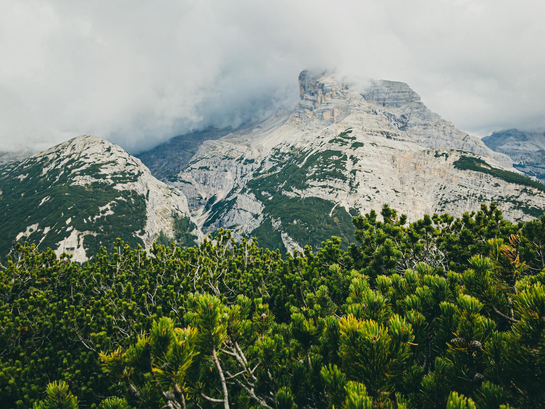 smukke bjerge i dolomitterne
