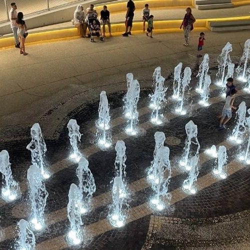 Springbrunnen in Rimini